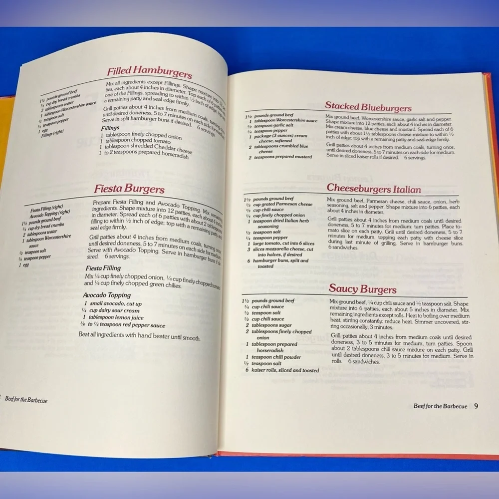 VINTAGE Betty Crocker's BBQ & Weekend Breakfast Cookbook (1989 & 1991) - Picture 4 of 6